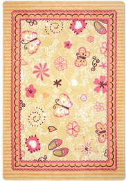 Joy Carpets Kid Essentials Hearts & Flowers Multi